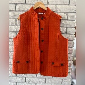 Quilted Liz&co vest XL womans